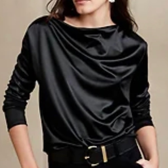 Banana Republic Tops - NWT Satin off-Shoulder Top